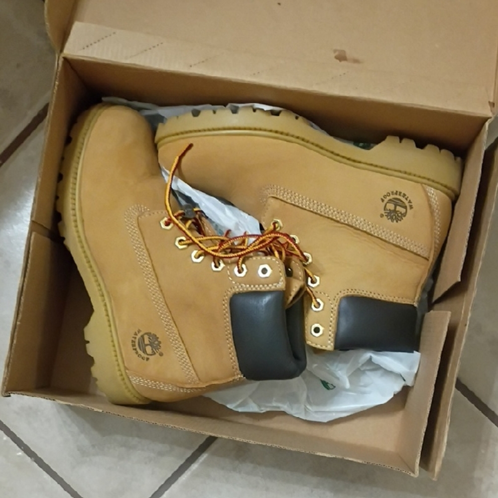 Timberland Wheat Nubuck Boots